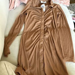 Brown dress